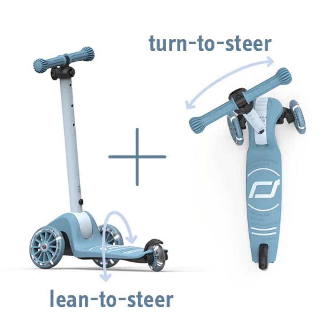 Scoot & Ride Highwaykick 3S Sparkesykkel Steel