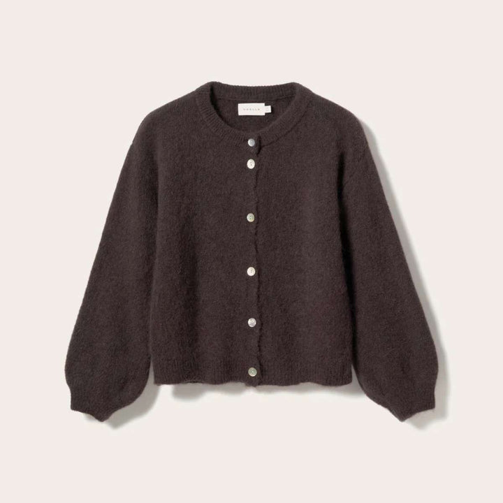 Noella Kae Knit Cardigan Chocolate