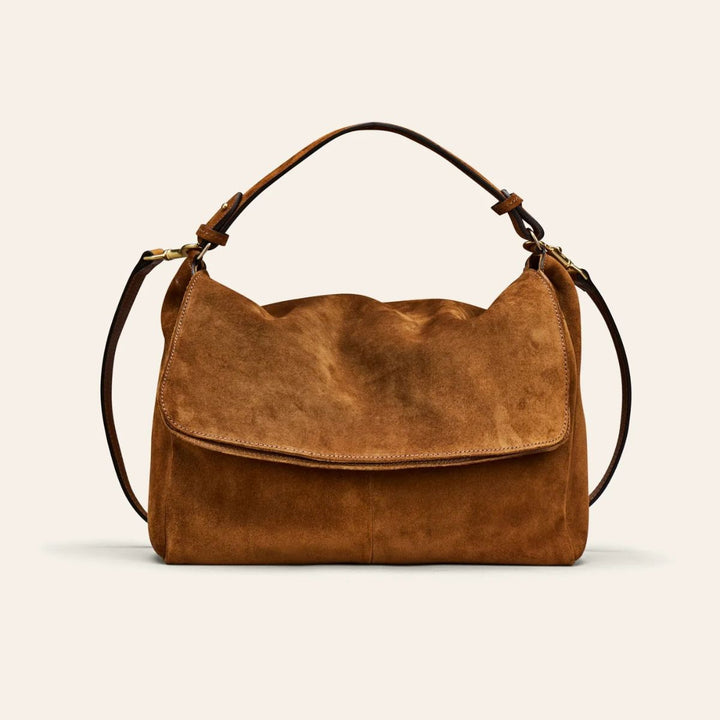 Cala Jade Mabi Camel Suede Gold