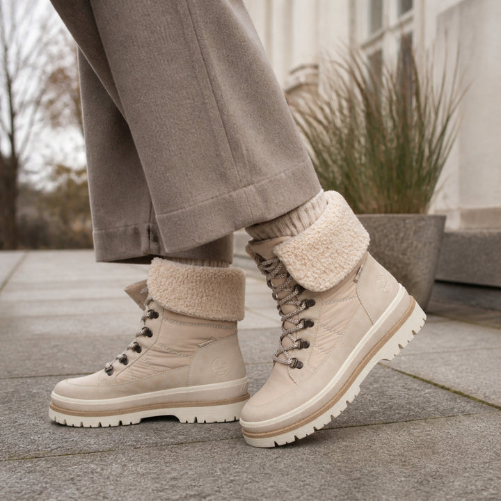 Rieker Vinterboots Cuddly Beige W