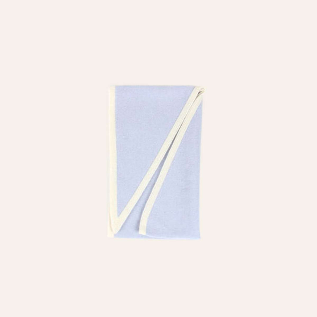 NOHR Duo Triangel Skjerf Lys Blå