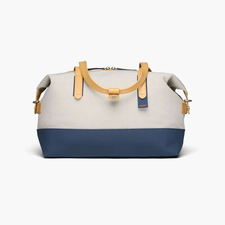 SWIMS 24H Knit m/Skulderreim Navy/Sand