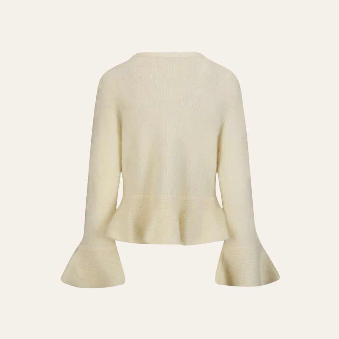 ELLA & IL Maren Chunky Cardigan Bright White