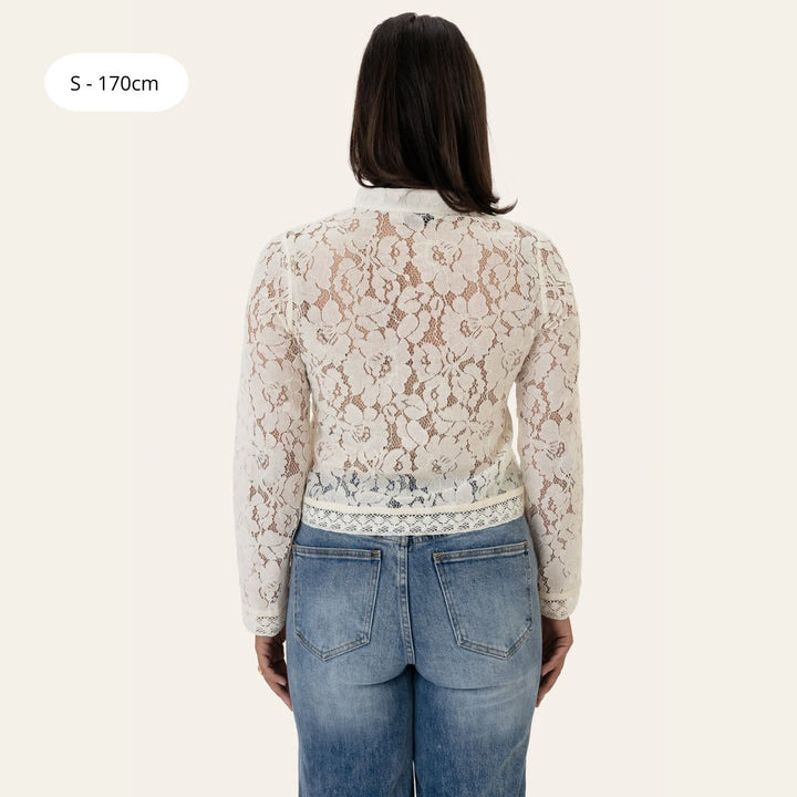 BYIC LiljaIC Shirt Off White Lace