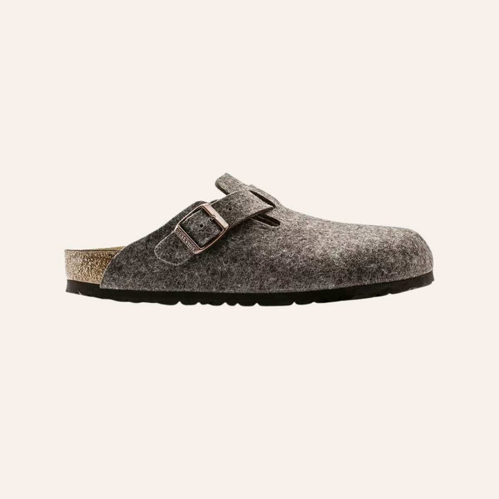Birkenstock Tøfler Smal Boston Cocoa W