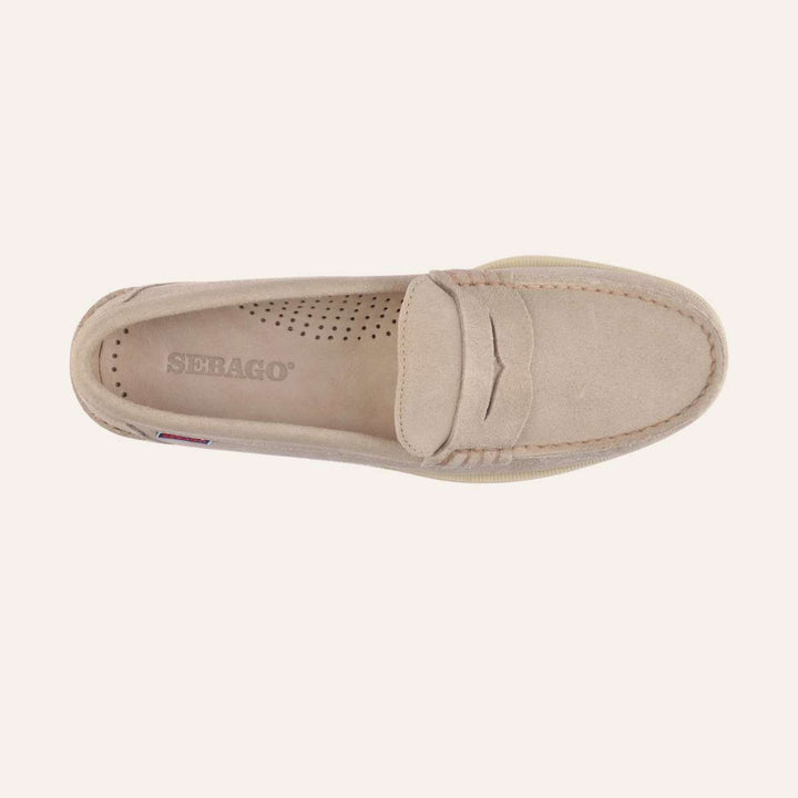 Sebago Dan Boat Flesh Out Brown Taupe M