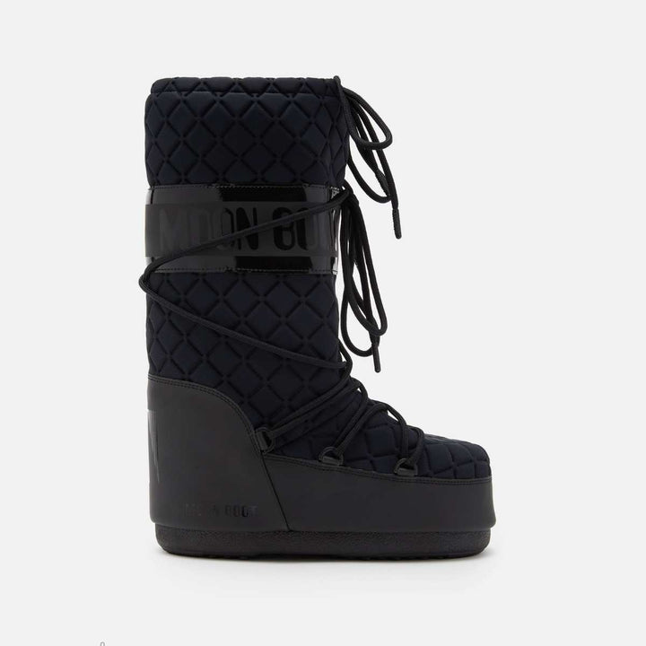 Moon Boot Icon Quilt Black W