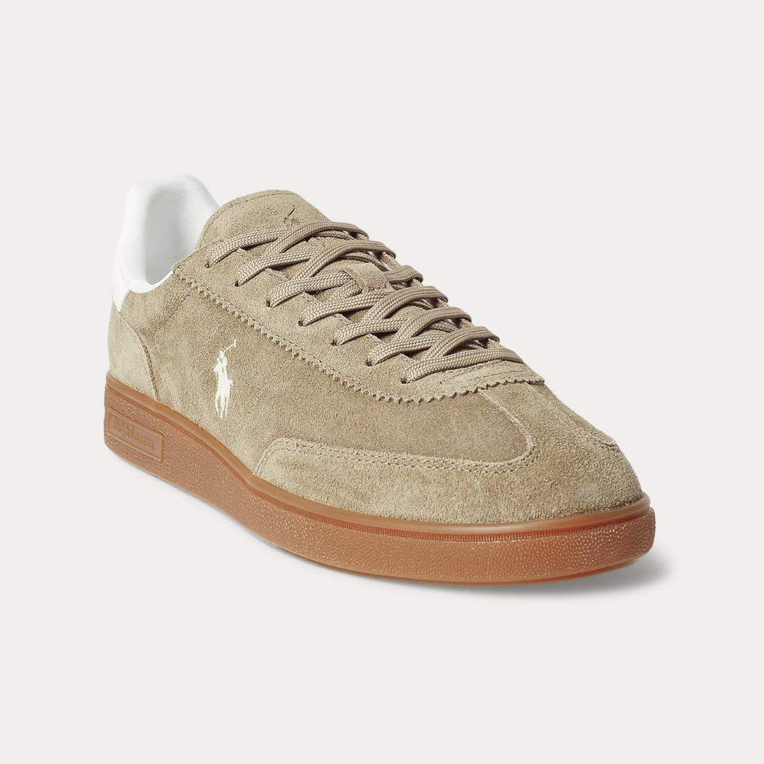 Ralph Lauren Bedford Suede Dirty Buck / Deckwash White M