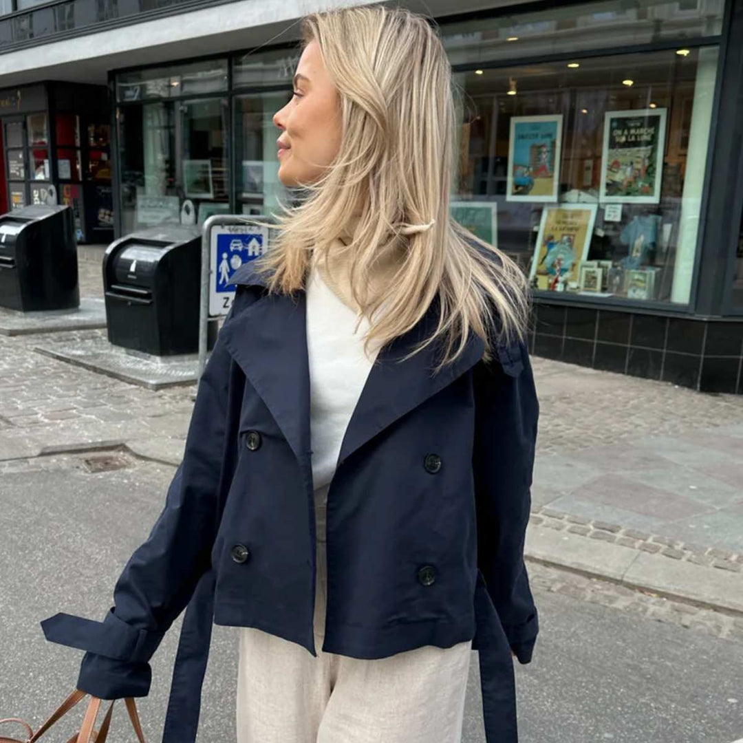 Almaic Trenchcoat Navy W