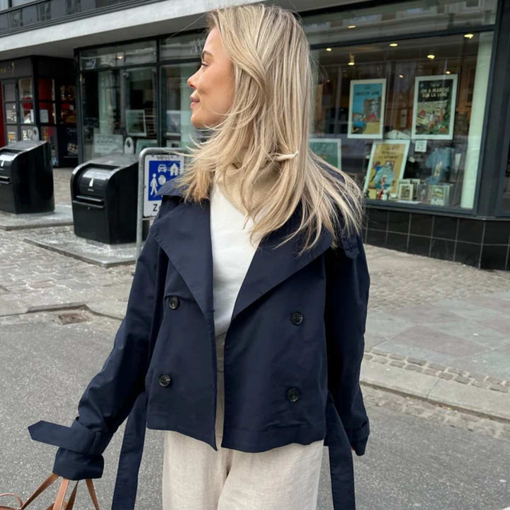 Almaic Trenchcoat Navy W