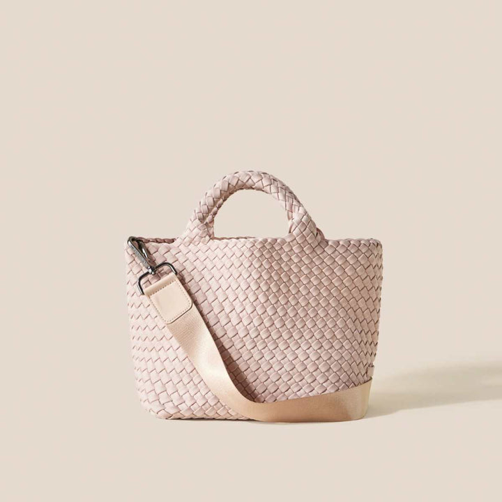 Naghedi St Barths Small Tote Shell Pink