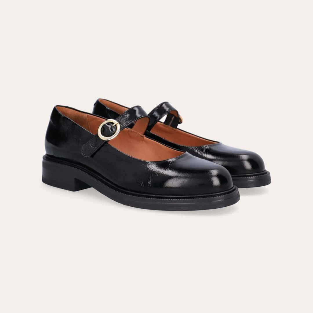 Billi Bi Loafer Black Naplack W