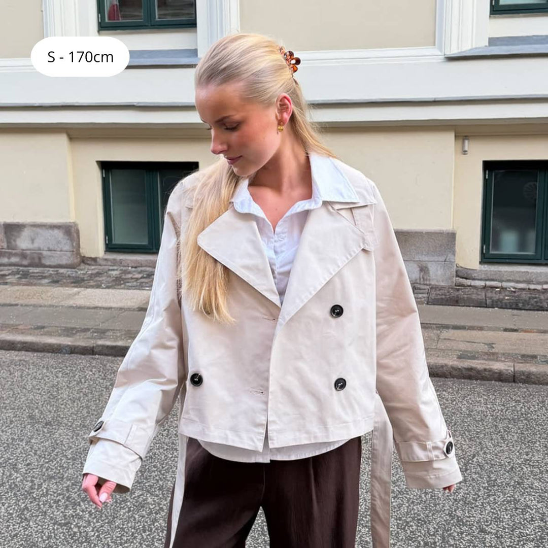 BYIC Almaic Trenchcoat Light Sand W
