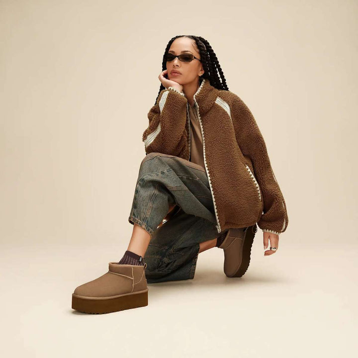UGG Classic Ultra Mini Platform Light Bronze W