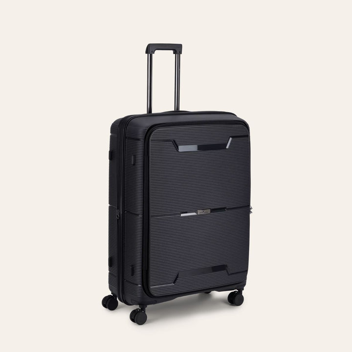 North Pioneer Hong Kong Koffert Stor 79cm Utvidbar Black
