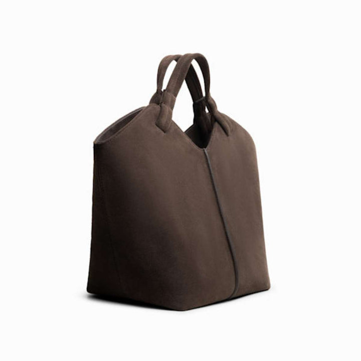 Jim Rickey Maya Suede Truffle