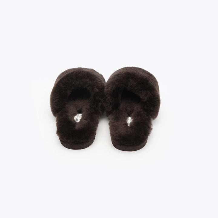 Roberto Rosso Cabina Slipper Dark Brown