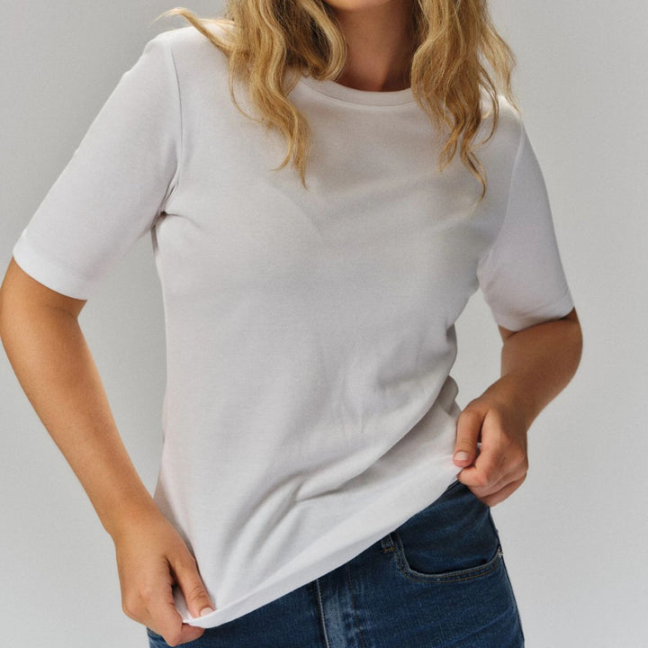 ELLA & IL Karina Tee White