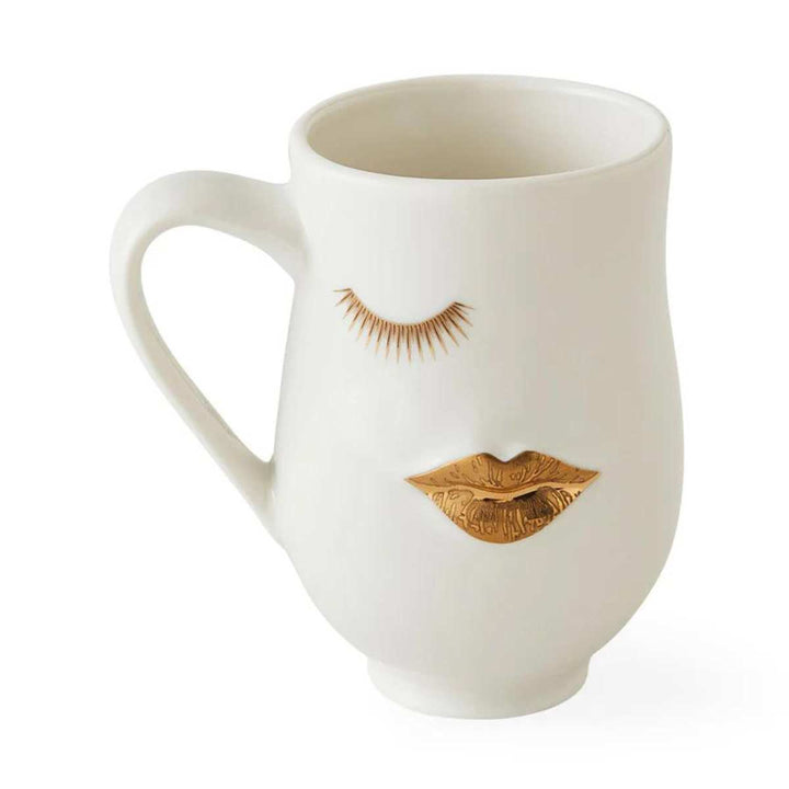 Jonathan Adler Gilded Mr. and Mrs. Muse Mug