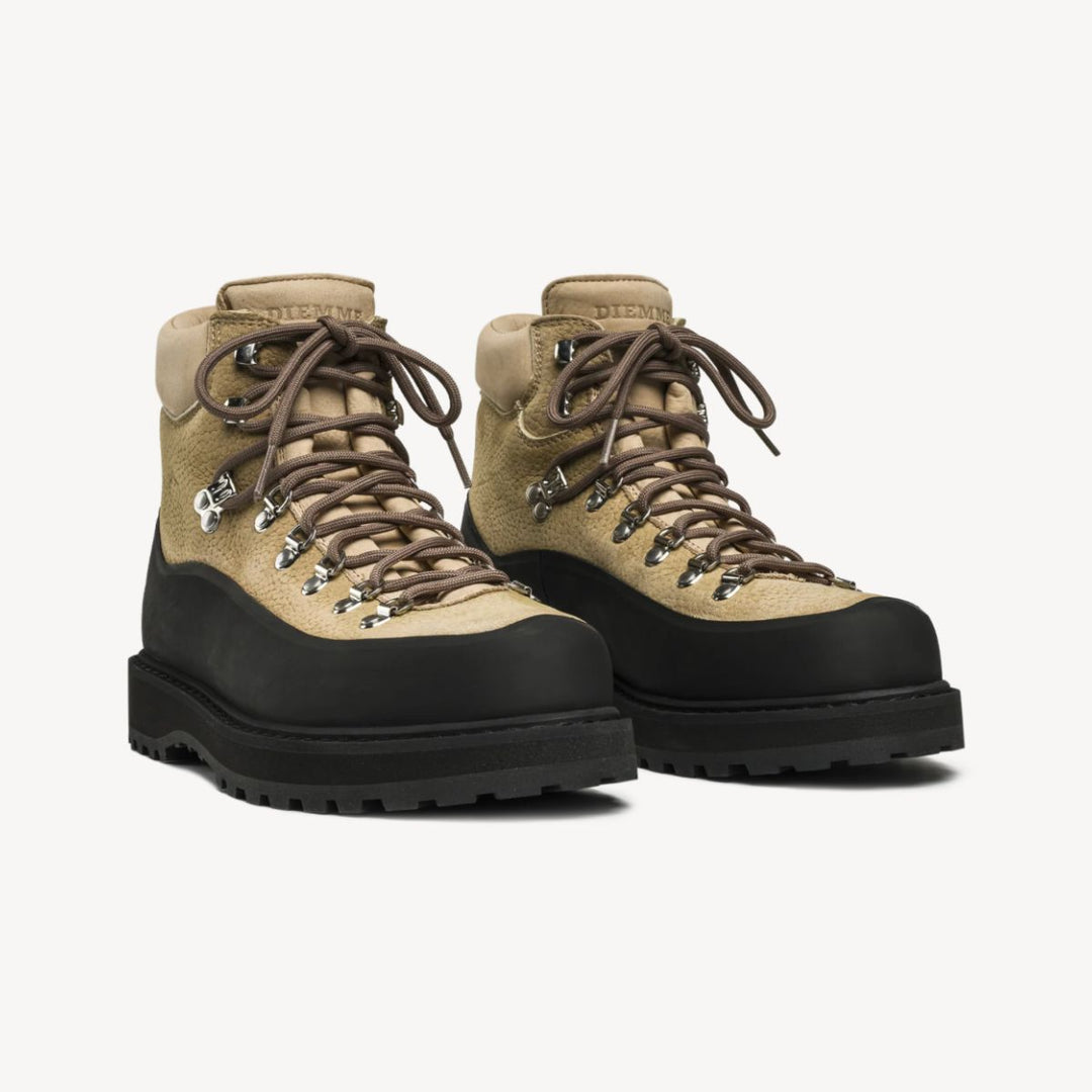 Diemme Roccia Vet Gomma Sand Sesame Structured Nubuck M