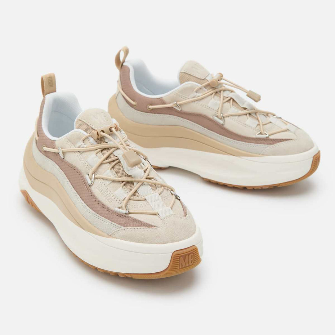 Moon Boots Moon24 Xlace Off white/taupe W