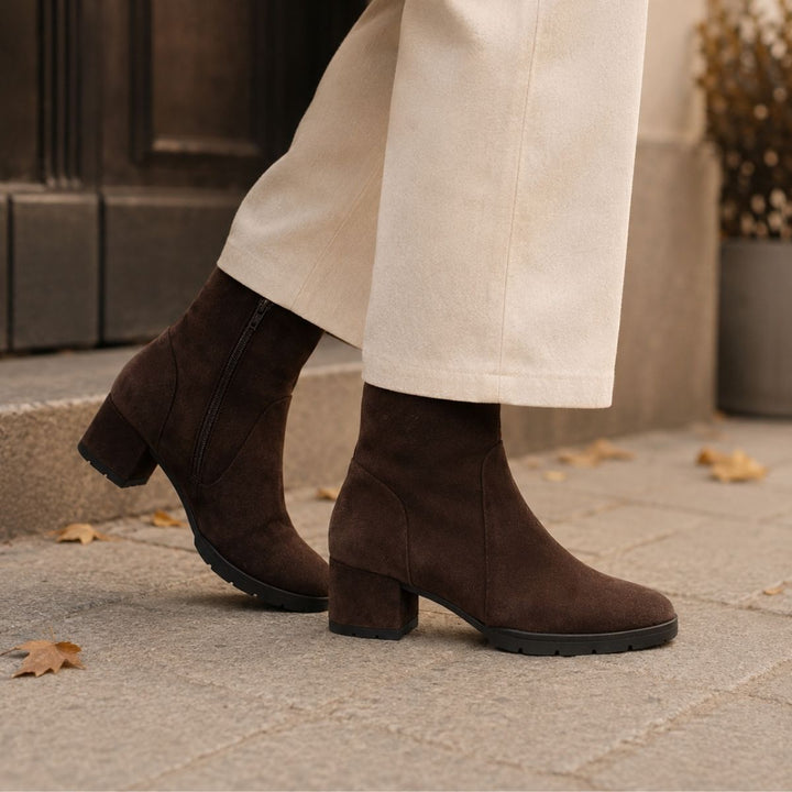 Høgl Diana Booties Chocplum W