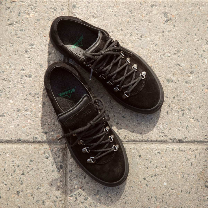 Diemme Marostica Platform Black Suede/Black Sole W