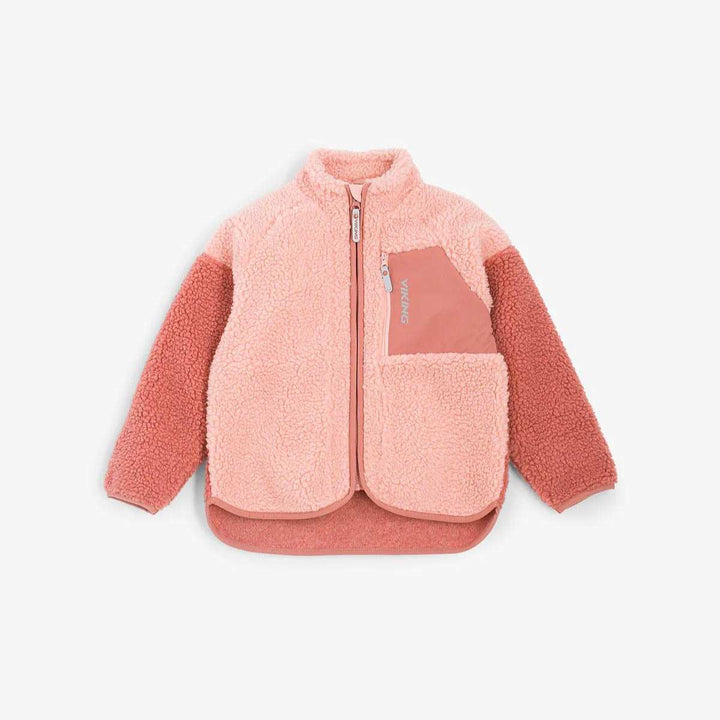 Viking Playtime Pile Midlayer Jakke Pink B