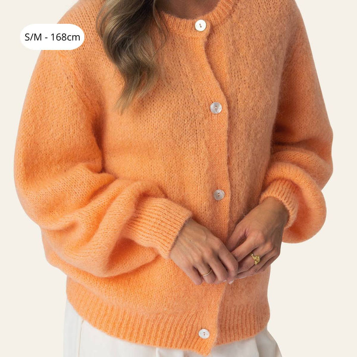 BYIC Idaic Cardigan Orange
