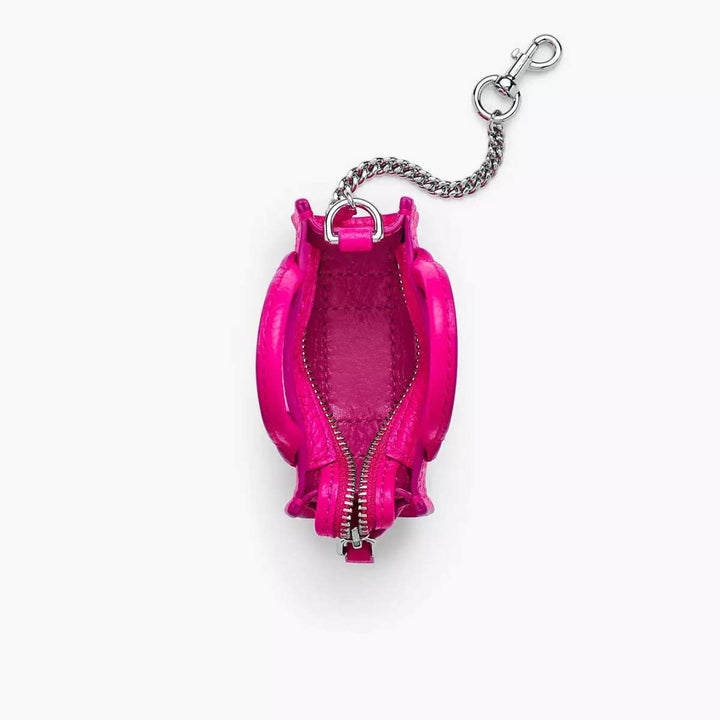 Marc Jacobs The Nano Tote Charm Hot Pink