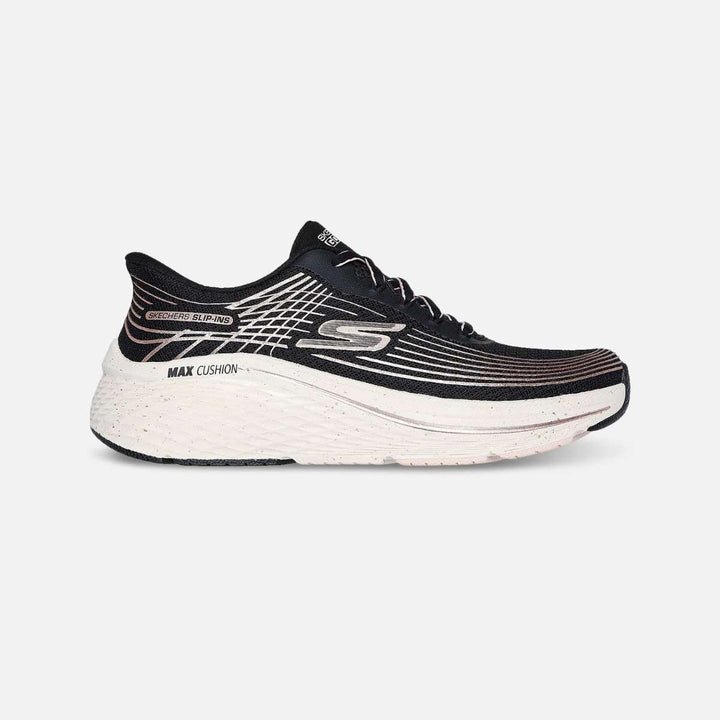 Skechers Max Cushioning Elite 2.0 Black Rose Gold W