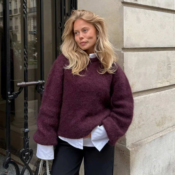 BYIC IdaIC Pullover Bordeaux