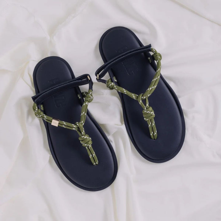 Flòwze FLÒ Ropes Sandal Military Green W