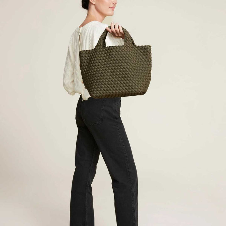 Naghedi St Barths Medium Tote Olive