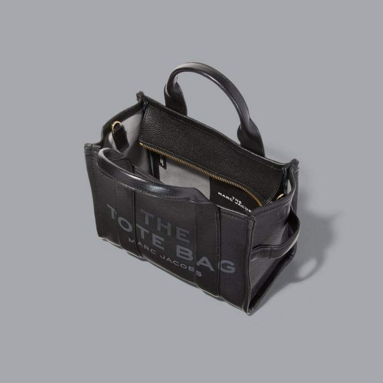 Marc Jacobs Leather Small Tote Svart