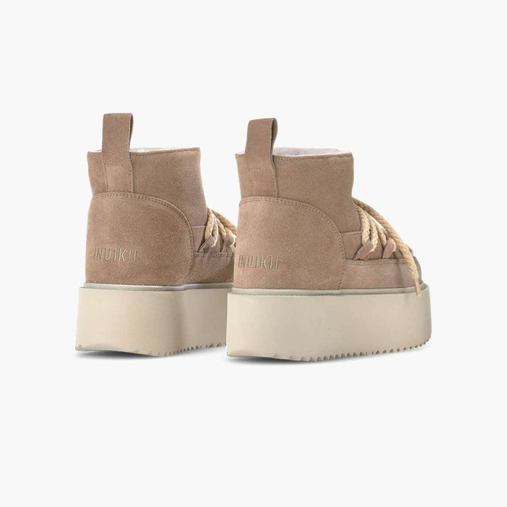 Inuikii Classic Low Platform Beige W
