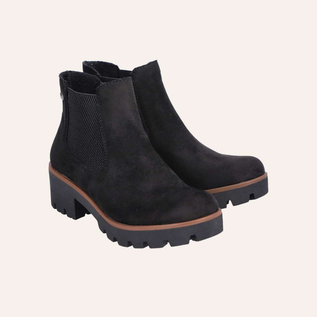 Rieker Støvlett Fleece Black W