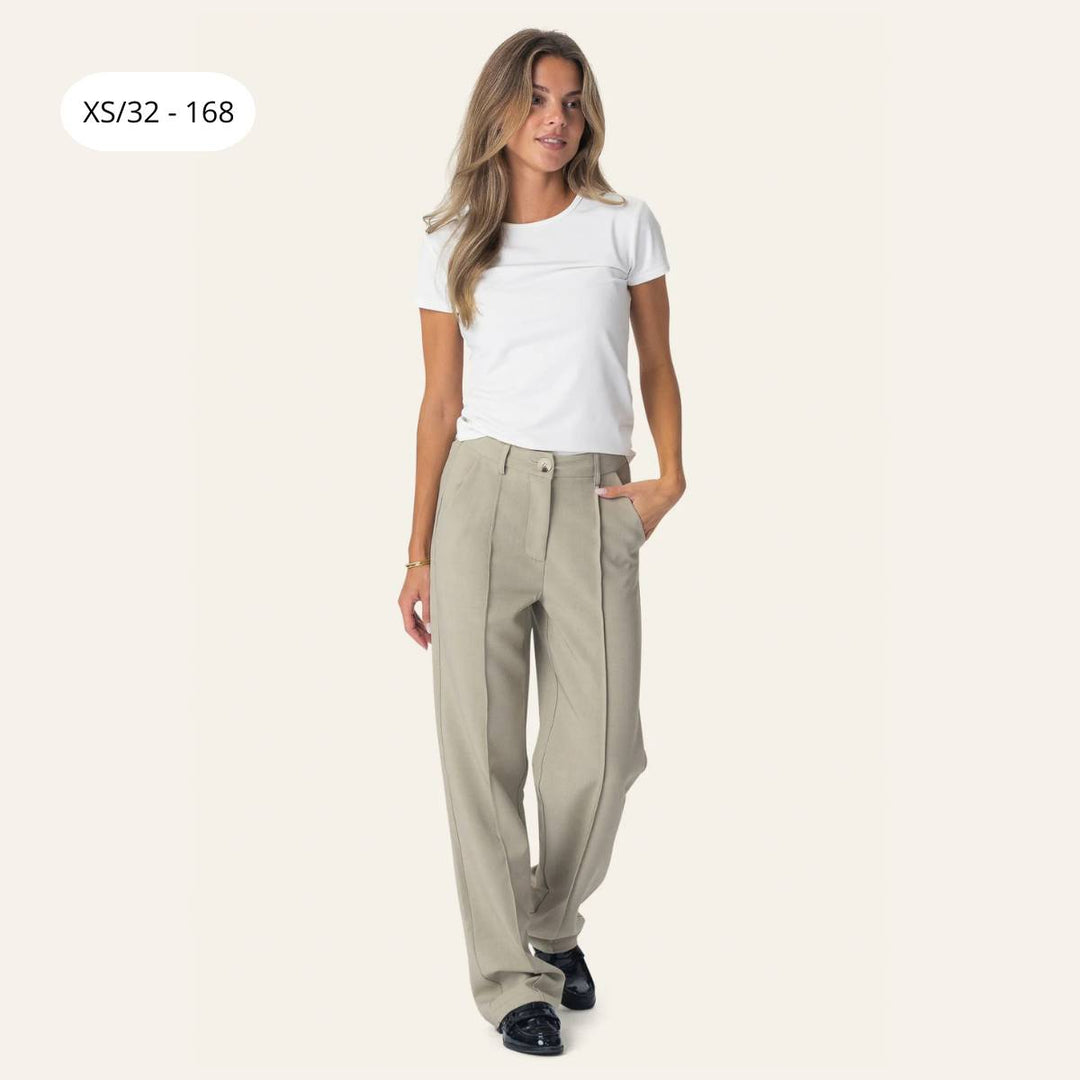 BYIC SignatureIC Press Pants Dusty Beige