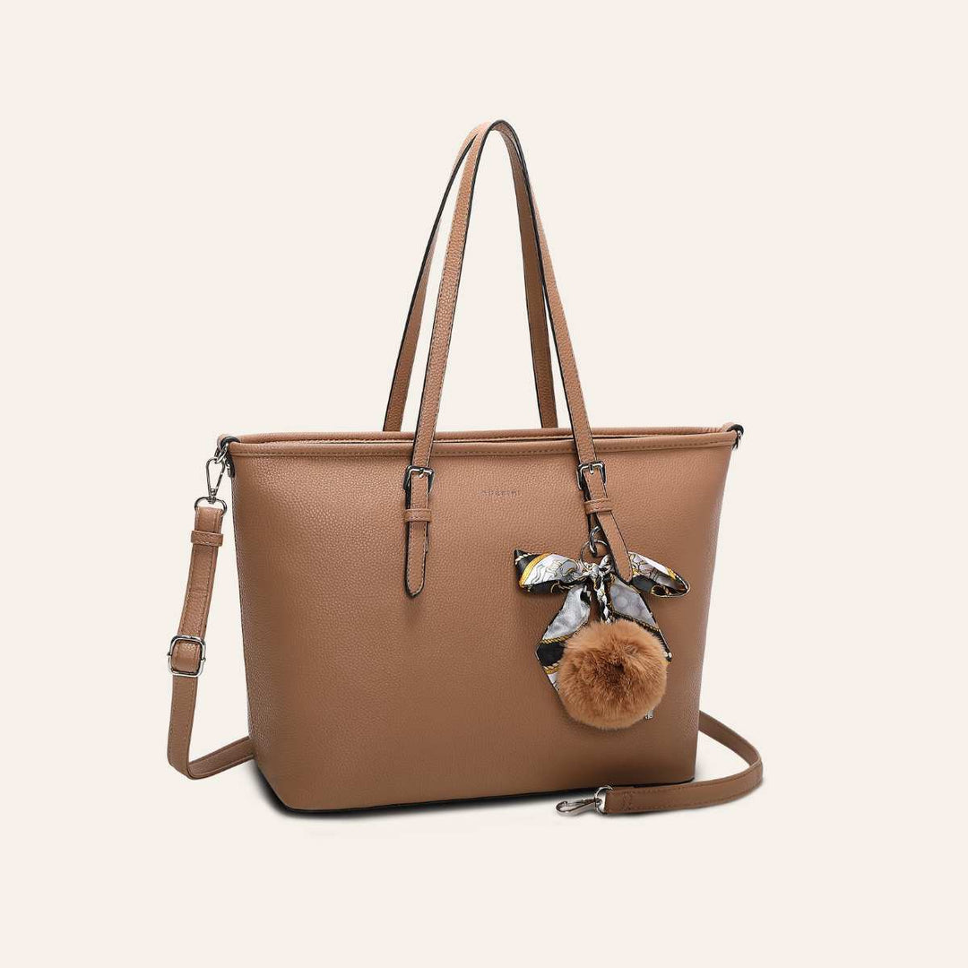 Puccini Tote Bag Anna Camel