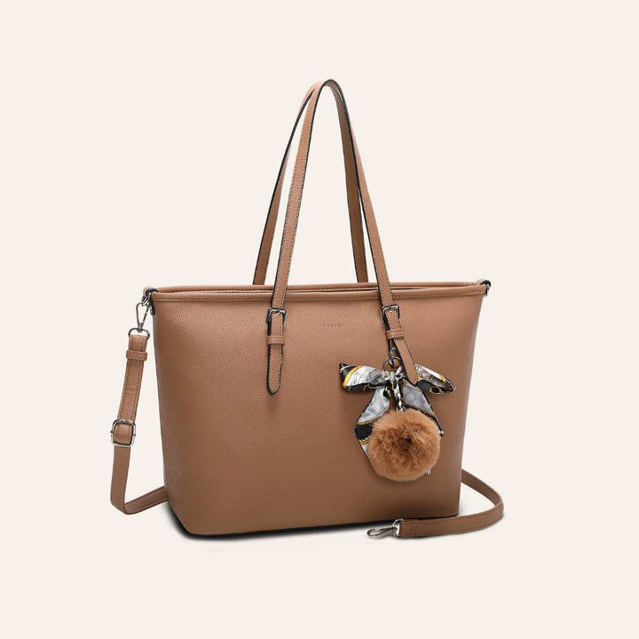 Puccini Tote Bag Anna Camel