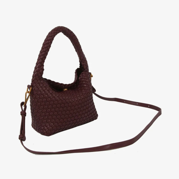 Hvisk Twist Braided Structure Deep Burgundy