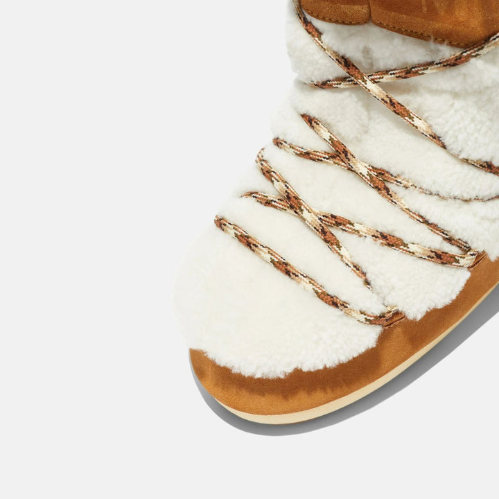 Moon Boot Icon Shearling Whisky/Offwhite