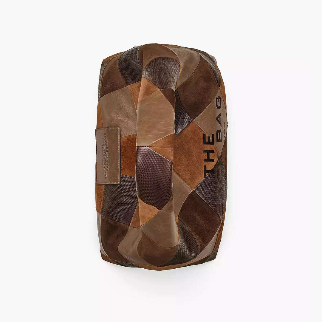Marc Jacobs The Sack Suede Patchwork Brown Multi