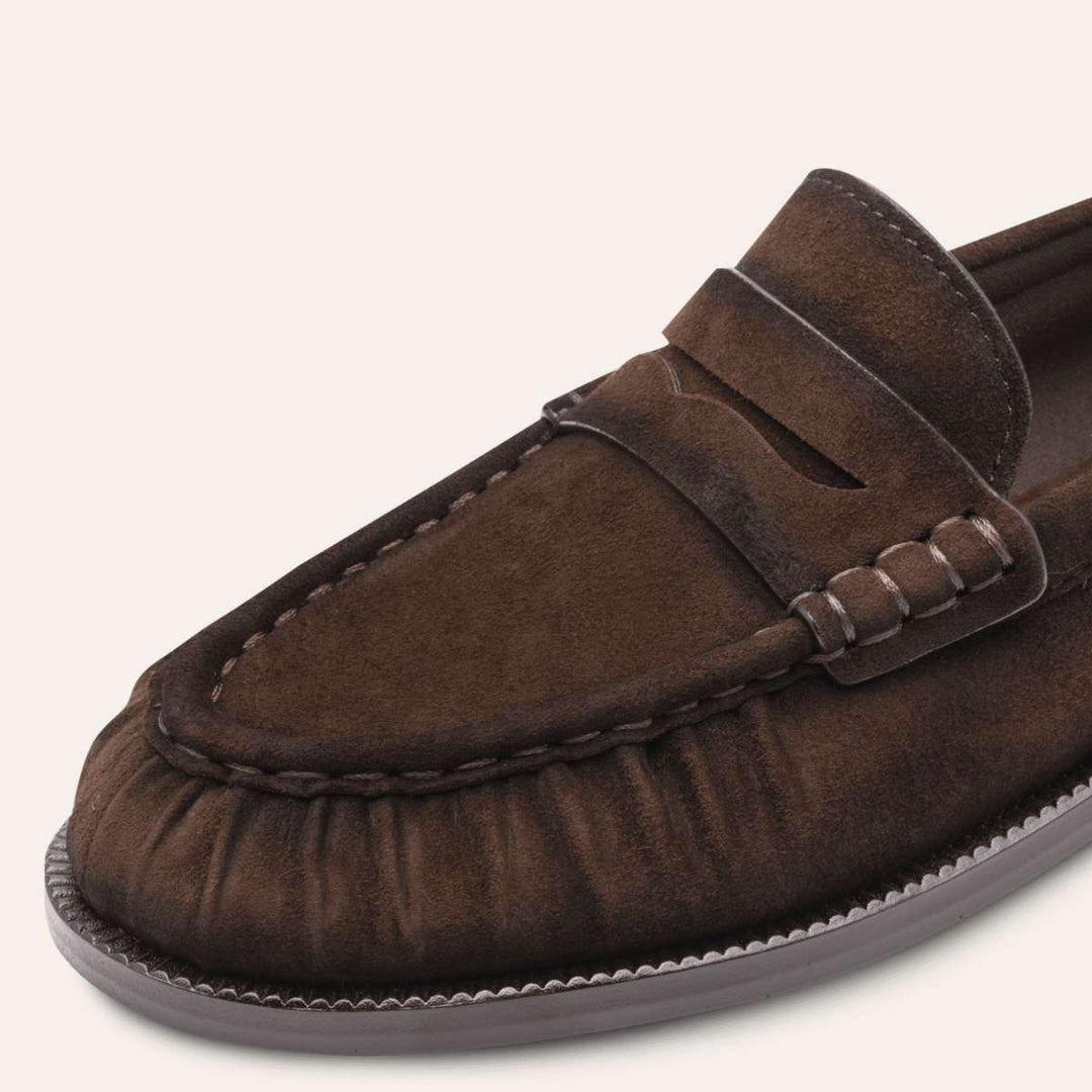 Tamaris Mokasin Crinkle Toes Mocca W