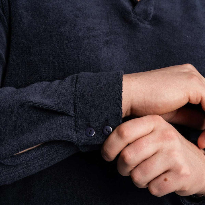 Monel Michael Longsleeve Terry Navy