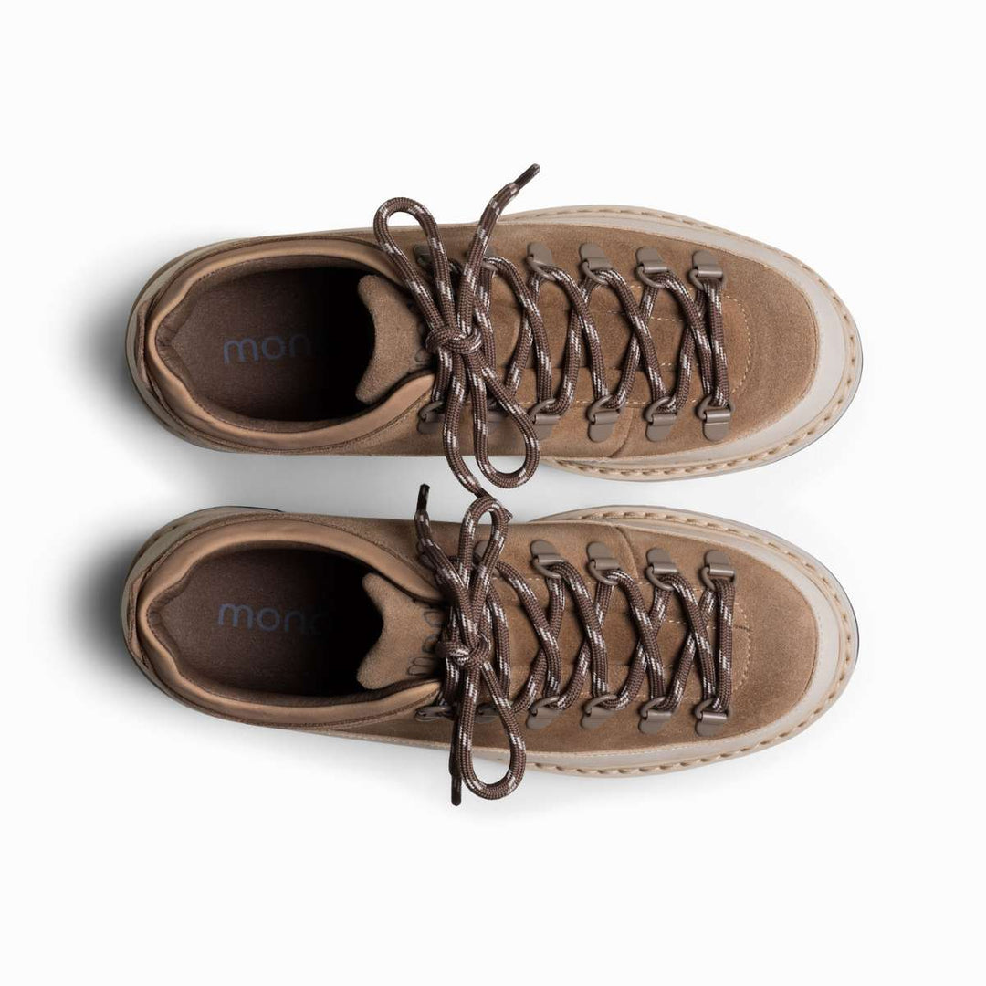 MONO Allo Cap Suede Taupe Linen M
