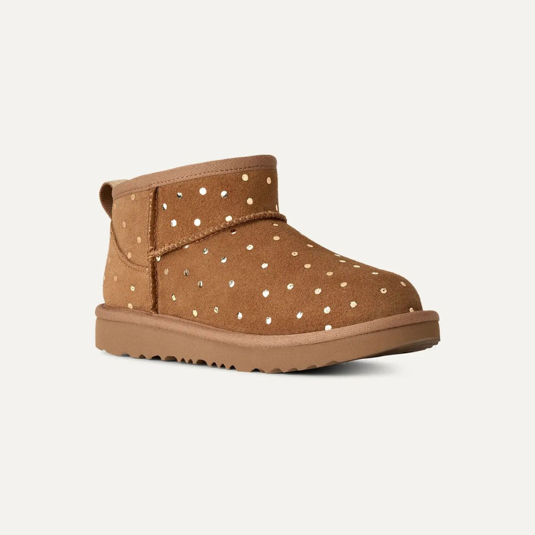 UGG Classic Ultra Mini Shiny Dots Chestnut K