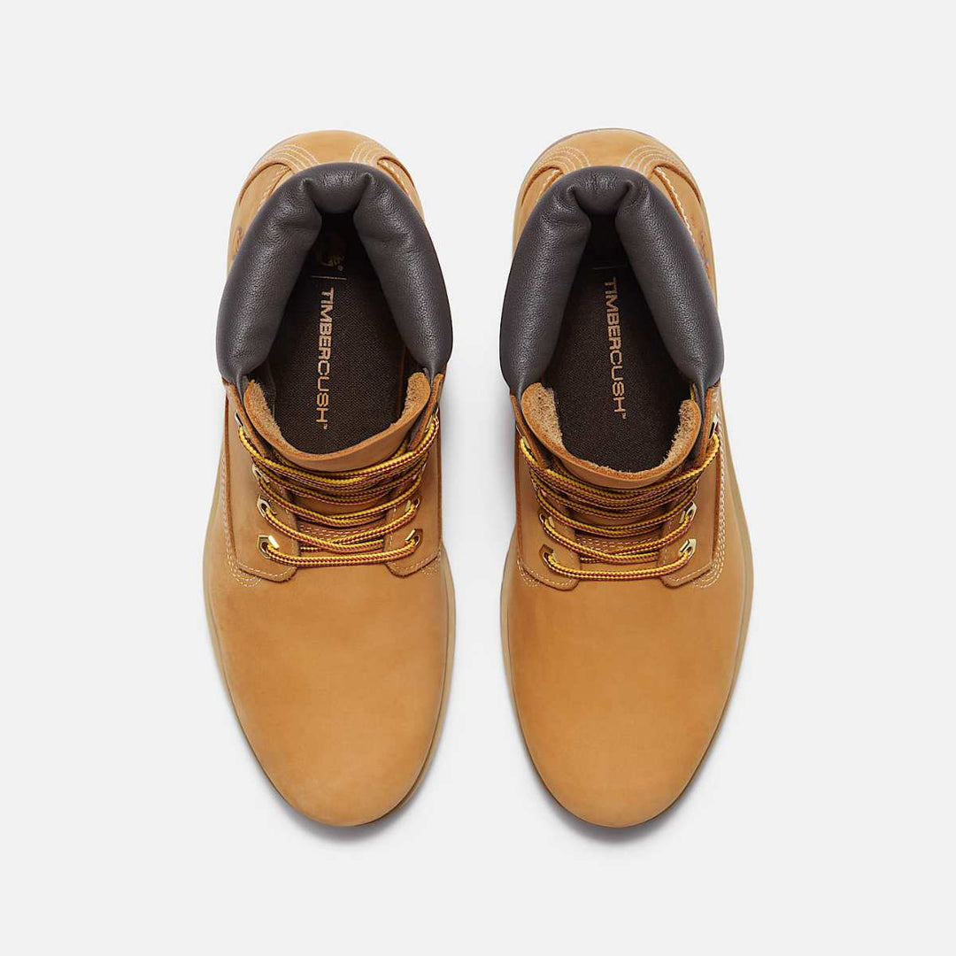 Timberland 25 6 Inch Lace Waterproof Wheat Nubuck M