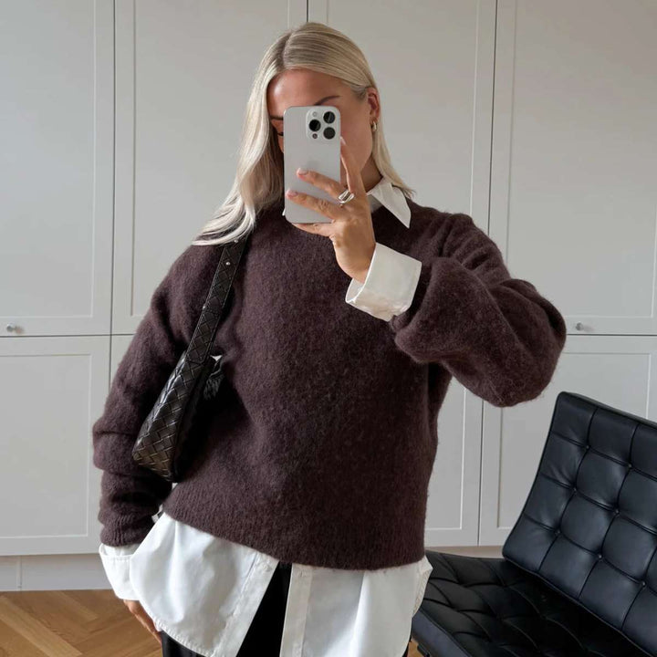 Noella Kae Knit Chocolate