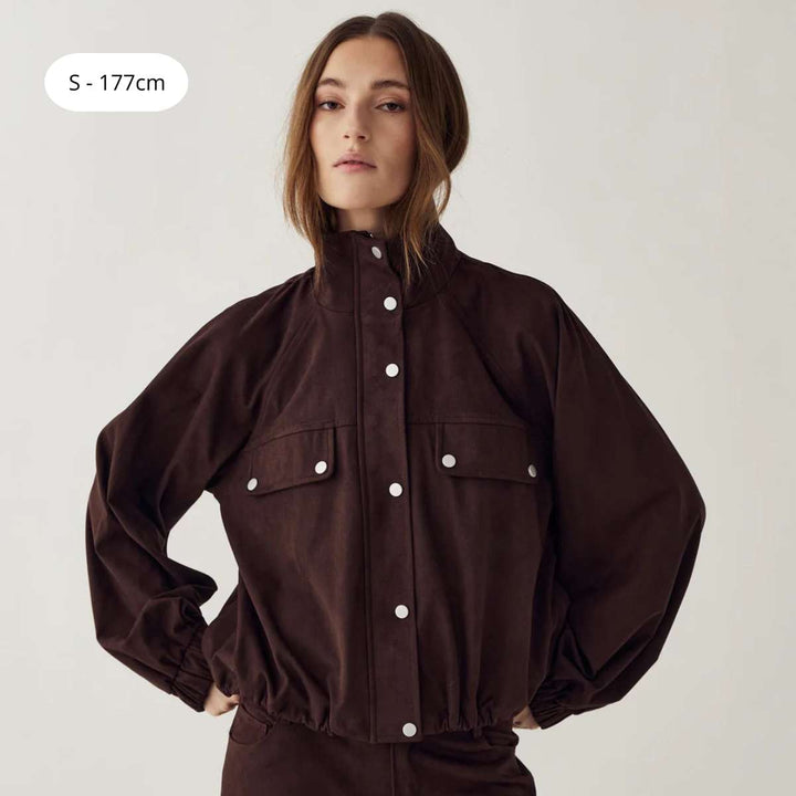 Noella N-Marah Jacket Dark Chocolate